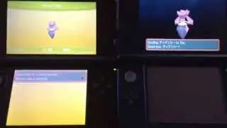 Wonder trading Diancies after the 3DS Browser Exploit
