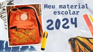 📚 ✏ MEU MATERIAL ESCOLAR DE PROFESSORA 2024 📚 ✏   #materialescolar #professora