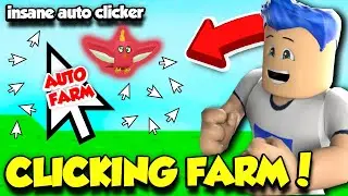 I Unlocked The AUTO CLICKING FARM In Sword Clicker Simulator!! *INSANE* (Roblox)