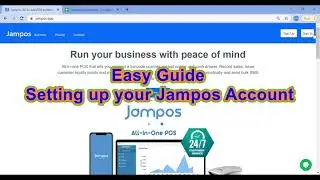 Easy Guide - How to Setup your Jampos Account