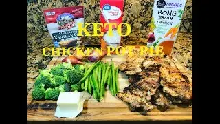 KETO CHICKEN POT PIE/COLLABORATION WITH SMOKIN' JAZZ BBQ/KETO RECIPE/ LOW CARB RECIPE