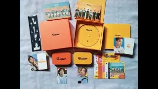 [UNBOXING] BTS Butter Albums | Peaches & Cream with POB