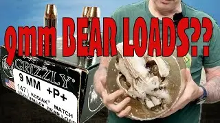 9mm Versus Bear Skull Test: Grizzly 147 Gr +P+ Kodiak Match Bear Load