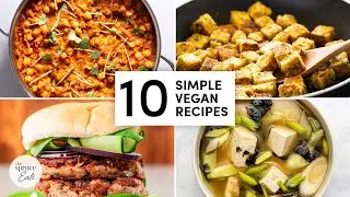 10 Easy Vegan Recipes | The Spruce Eats 