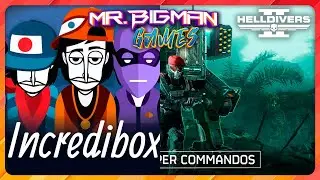 🔴Incredibox🚨Делаем музыку затем смотрим клипы на нее. А после разваливаем жуков в Helldivers 2