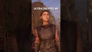 Senua's Saga Hellblade II - Low vs Ultra Graphics (RTX 4080 SUPER)  #gaming #hellblade2 #benchmark