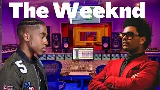 Recording To The Weeknd Type Beat