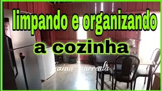 organização e limpeza  diária da cozinha faxina