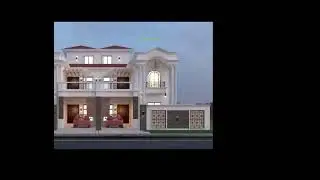 Beautiful double family house design