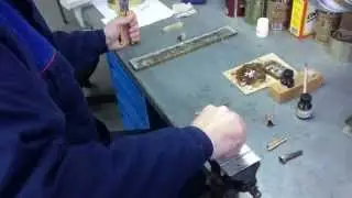 Изготовление и пайка лееров в судомоделизме м 1х250 часть 1
