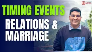 Timing Events of Relationship & Marriage - Timing Events without Tears Course Content | #astrology