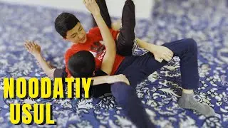 RAQIBGA KUCHLI BOSIM BERISH | Submission by heavy force | Jiu-Jitsu in Uzbek