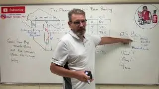 Mechanics of Materials: Lesson 31 - The Flexure Formula, Beam Bending Example