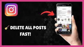 HOW TO DELETE ALL INSTAGRAM POSTS AT ONE TIME (2025)