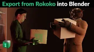 How to Export mocap from Rokoko and import the animation in Blender
