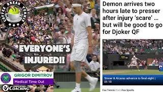 Wimbledon 24' - Quarterfinals Set | Coffee Break Tennis