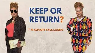 Walmart Fall Fashion Try-On Haul 2026 | Plus-Size Style Over 40