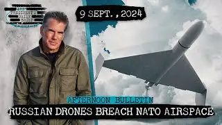 Russian Drones Breach NATO Airspace & Iran Restocks Moscow's Ballistic Missiles | PDBAB 09/09/24