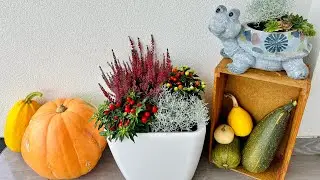 Uređenje ulaznog trijema - jesenji vlog 🧡