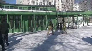 Показательные выступления в ПКиО «Изумрудный» 23.02.2024 г.