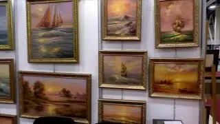 Арт-Ростов 2019. ДонЭкспоцентр. Галерея Балахонова г. Санкт-Петербург.  Студия МарАнт