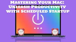 Scheduled Startup, Shut Down or Restart In macOS Ventura Latest
