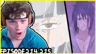 KAKASHI VS SASUKE?! Naruto Shippuden REACTION: Episode 214 215
