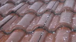 Som de Chuva Forte e Granizo para Dormir Rapidamente - Barulho de Chuva Forte - Durma em 3 Minutos