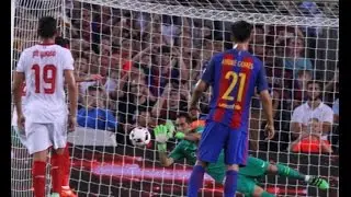Барселона Севилья 1-0 Незабитый пенальти Иборра