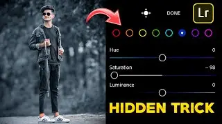 Lightroom Dark Blue Tone Photo Editing | Lightroom Presets Free Download 2024
