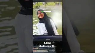 nyobain AI nya adobe photoshop keren juga ternyata