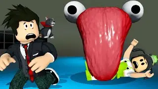 GIANT TONGUE LICKS EVERYTHING | Roblox - Don't Get Licked