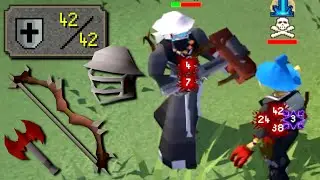 Void Build Pking With The Darkbow Thrown Axe Combo And Heavy Ballista.......OSRS HD PvP World Pking