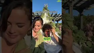 Selena Gomez did the who's Most likely to challenge with her boyfriend!!#shorts