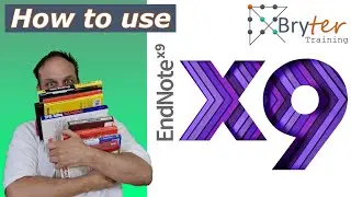 How to use EndNote X9 (Tutorial with timestamps)