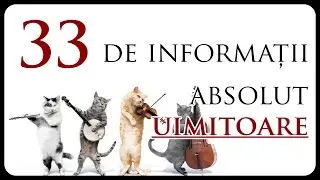33 de informații absolut UIMITOARE
