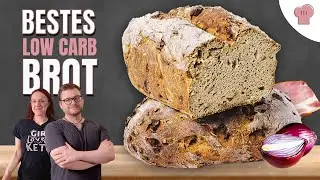 Speck & Zwiebel + Buttermilch = BESTES Low Carb Brot EVER?!