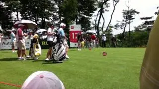 Natalie Gulbis Golf Swing 2010