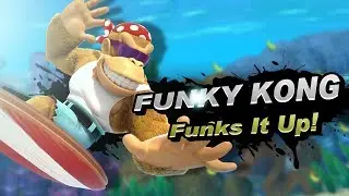 FUNKY KONG FOR SMASH! (Photoshop Speed Art)