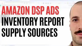Amazon DSP Ads Optimization - Inventory Report - Step by Step Tutorial