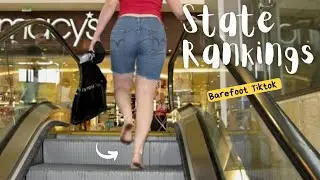 How barefoot friendly are the U.S. States and Washington D.C. | a ranking | barefoot tiktok
