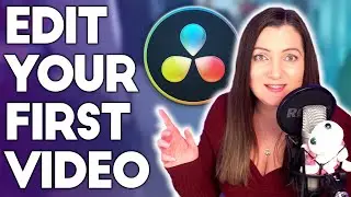 How to EDIT VIDEOS with DAVINCI RESOLVE - FREE Editing Software!