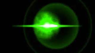 Lens Flare Green Black Background 2 ANIMATION  FREE FOOTAGE HD