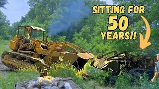 Rescuing an Abandoned 1950's Crawler Loader, Buried in the woods! (Save or Scrap??)