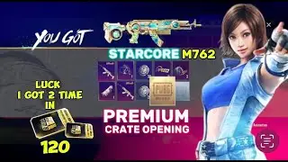 Starcore M762 Crate Opening Pubg | New Premium Crate Opening 🔥