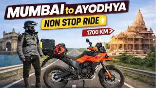 Mumbai to Ram Mandir Ayodhya 1700 Kms in 30Hrs | Ep 1 | The Ultimate Spiritual Road Trip 🛕