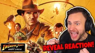 INDIANA JONES AND THE GREAT CIRCLE - REVEAL TRAILER REACTION!