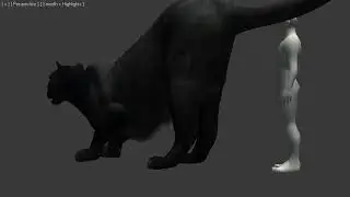 Panther anal vore