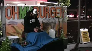 BigDaddyChop beat set Burgers & Beats LA 4/1/2023