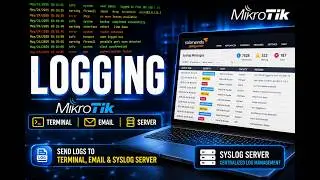 21- MikroTik Logging Full Tutorial in Pashto | Syslog, Email, Disk, Memory Logs Explained, MTCNA